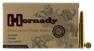 Hornady 82666 Dangerous Game  416Ruger 400gr Dangerous Game Solid 20 Per Box/6 Case