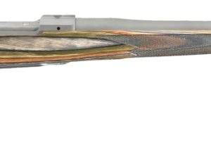 Ruger 17121 Hawkeye Predator Full Size 22-250 Rem 4+1 24" Matte Stainless Steel Barrel, Integral Scope Mounts Stainless Steel Receiver, Green Mountain Fixed Laminate Stock