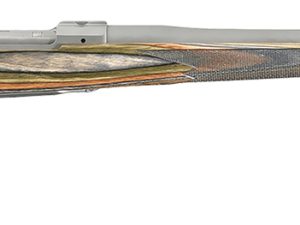 Ruger 17123 Hawkeye Predator Full Size 204 Ruger 5+1 24" Matte Stainless Steel Barrel, Integral Scope Mounts Stainless Steel Receiver, Green Mountain Fixed Laminate Stock