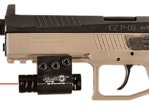 AimShot KT6132 Pistol Laser  Red Matte Black