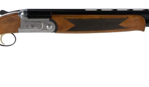 Dickinson GW12W30P Green Wing  12 Gauge Break Open 3" 2rd 30" Black Vent Rib Barrel, Silver Engraved Aluminum Receiver, Wood Stock, Right Hand