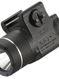 Streamlight 69220 TLR-3 Gun Light  Matte Black 170 Lumens White C4 LED