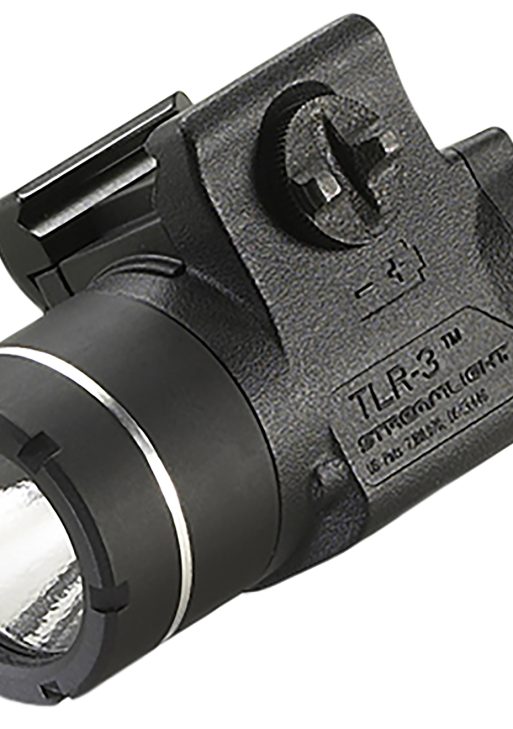 Streamlight 69220 TLR-3 Gun Light  Matte Black 170 Lumens White C4 LED