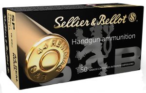 Sellier & Bellot SB44A Handgun  44RemMag 240gr Soft Point 50 Per Box/12 Case