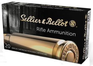 Sellier & Bellot SB308B Rifle  308Win 180gr Full Metal Jacket 20 Per Box/25 Case
