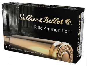 Sellier & Bellot SB857JSA Rifle  8mmMauser 196gr Full Metal Jacket 20 Per Box/20 Case