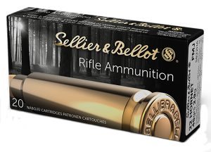 Sellier & Bellot SB22HA Rifle  22Hornet 45gr Full Metal Jacket 20 Per Box/90 Case