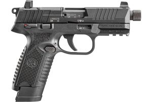 FNM 502 TAC 22LR DA BL 15RD