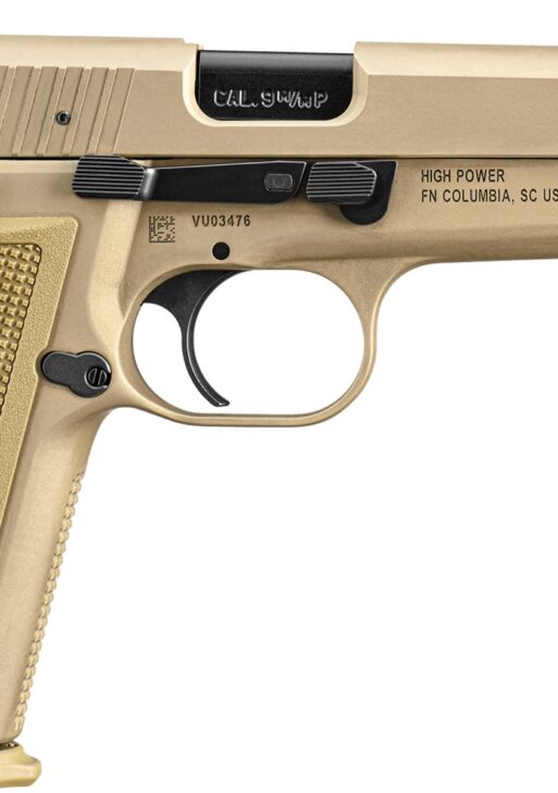 FNM HIGH PWR 9MM DA FDE 10RD