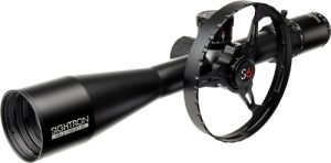 SIGHTRON SCOPE S6 10-60X56 ED - 34MM SIDE WHEEL ILLUM MOA-2FT