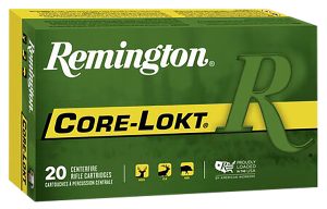 Remington Ammunition 21479 Core-Lokt  308Win 180gr Pointed Soft Point Core-Lokt 20 Per Box/10 Case