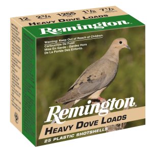 Remington Ammunition 28755 Heavy Dove Loads  12Gauge 2.75" 1 1/8oz 7.5Shot 25 Per Box/10 Case