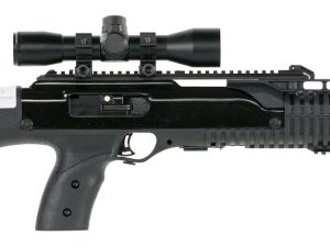Hi-Point 4595TS4X32 4595TS Carbine 45 ACP Caliber with 17.50" Barrel, 9+1 Capacity, Black Metal Finish, Black All Weather Molded Stock & Black Polymer Grip Right Hand