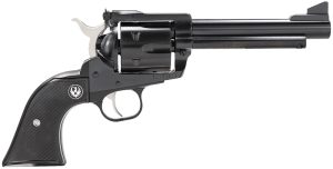 Ruger 0465 Blackhawk  45 Colt (Long Colt) 6rd 5.50" Blued Alloy Steel Barrel, Cylinder & Frame, Black Checkered Rubber Grip, Transfer Bar Safety, Exposed Hammer
