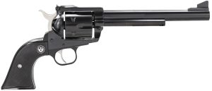 Ruger 0455 Blackhawk  45 Colt (Long Colt) 6rd 7.50" Blued Alloy Steel Barrel, Cylinder & Frame, Black Checkered Rubber Grip, Transfer Bar Safety, Exposed Hammer