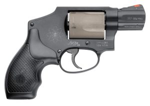 Smith & Wesson 103061 Model 340 Personal Defense 357 Mag 5 Shot 1.88" Black Stainless Steel Barrel, Titanium  Cylinder, Black Scandium Alloy J-Frame, Black Polymer Grip, No Internal Lock
