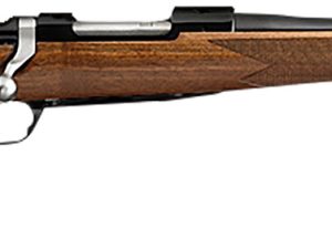Ruger 37140 Hawkeye Compact 7mm-08 Rem 4+1 16.50" Satin Blued Alloy Steel Barrel, Steel Receiver w/Integral Scope Mount, American Walnut Fixed Stock, Right Hand