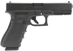Glock PI1750201 G17 Gen3  *CA Compliant 9mm Luger  4.49" Barrel 10+1, Black Polymer Frame & Slide, Finger Grooved Rough Texture Polymer Grip, Safe Action Trigger
