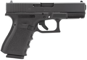 Glock PI2350201 G23 Gen3 Compact *CA Compliant 40 S&W 4.02" Barrel 10+1, Black Frame & Slide, Safe Action Trigger