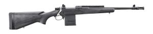 Ruger 6803 Scout  308 Win 10+1 16.10" Matte Black Threaded Barrel, Matte Black Steel Receiver w/Picatinny Rail, Black Laminate Fixed Stock, Right Hand
