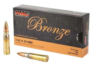 PMC 762A Bronze  7.62x39mm 123gr Full Metal Jacket 20 Per Box/25 Case