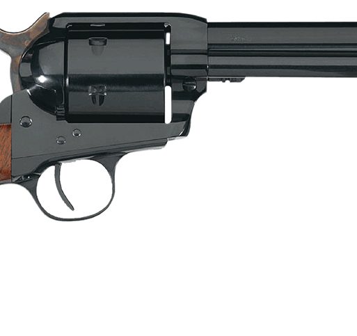 Taylors & Company 550428 1873 Cattleman 44 Rem Mag Caliber with 6" Barrel, 6rd Capacity Cylinder, Overall Blued Finish Steel & Walnut Army Size Grip