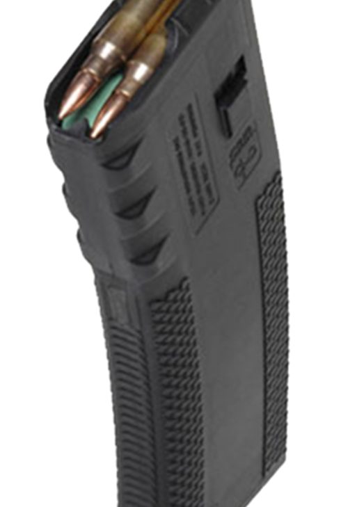 Troy Ind SMAGSIN00BT00 BattleMag  30rd 223 Rem/5.56x45mm Fits AR-15/FN SCAR/M16/M4/H&K 416 Black Polymer
