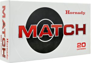 Hornady 82298 Match  8mm Mauser 196gr Boat Tail Hollow Point 20 Per Box/10 Cs