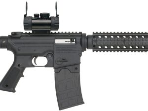 Mossberg 37232 715 Tactical Full Size 22 LR 10+1 16.25" Blued Steel Barrel, Black Picatinny Rail Receiver, Black A2 Adjustable Synthetic Stock, Black Polymer Grip, Red Dot 30mm, Right Hand