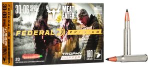 Federal P3006TC1 Premium  30-06Springfield 180gr Trophy Copper 20 Per Box/10 Case