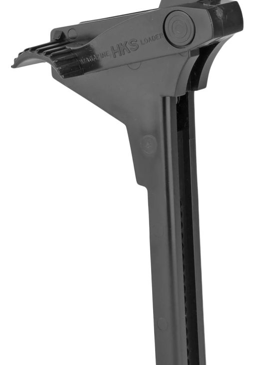 HKS 450 Single Stack Mag Loader Made of Plastic with Black Finish for 45 ACP 1911