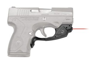 Crimson Trace 0137001 Laserguard  Beretta Nano, Red Laser Black Polymer