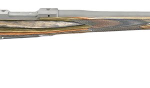 Ruger 47108 Hawkeye Predator Full Size 6.5 Creedmoor 4+1 24" Matte Stainless Steel Barrel, Receiver w/Integral Scope Mount, Green Mountain Fixed Laminate Stock, Right Hand