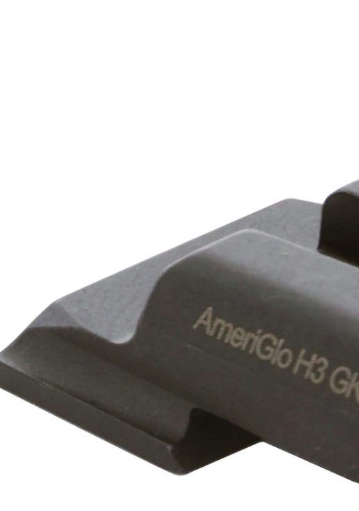 AmeriGlo SW141 i-Dot Sight Set for Smith & Wesson M&P Shield  Green Tritium White Outline Front Sight-Green Tritium Rear Sight