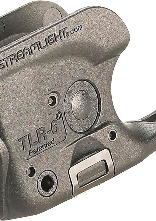 Streamlight 69277 TLR-6 Gun Light  Black 100 Lumens White LED/Red Laser Non-Rail 1911