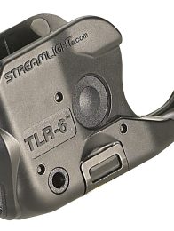 Streamlight 69275 TLR-6 Gun Light  Black 100 Lumens White LED/Red Laser Sig Sauer P238/P938