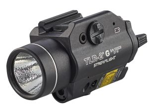 Streamlight 69250 TLR-2 G Gun Light  Black Anodized 300 Lumens White LED/Green Laser