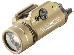 Streamlight 69266 TLR-1 HL Gun Light  Flat Dark Earth 1,000 Lumens White LED