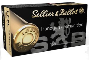 Sellier & Bellot SB38L Handgun  38Special 158gr Lead Flat Nose 50 Per Box/20 Case