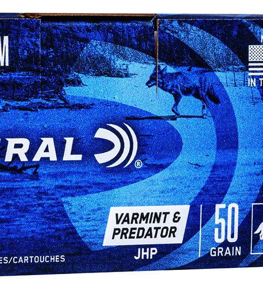 Federal AE2225050VP American Eagle Varmint & Predator 22-250Rem 50gr Jacketed Hollow Point 50 Per Box/5 Case