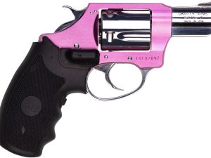 Charter Arms 53832 Undercover Lite Chic Lady Small 38 Special 5 Shot 2" High Polished Stainless Steel Barrel & Cylinder, Pink Aluminum Frame w/Black Crimson Trace Laser Grip, Exposed Hammer