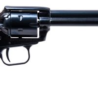 Heritage Mfg RR22B6 Rough Rider  22 LR 6 Shot, 6.50" Black Steel Barrel, Black Zinc Alloy Frame, Black Cylinder, Cocobolo Grip, Hammer/Thumb Safety, Exposed Hammer