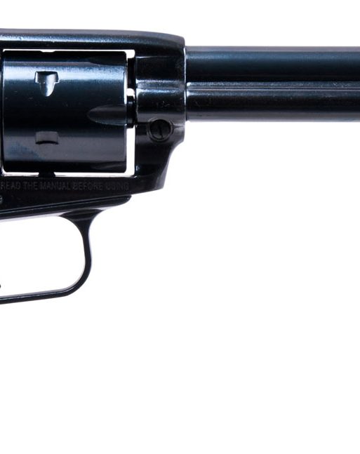 Heritage Mfg RR22B6 Rough Rider  22 LR 6 Shot, 6.50" Black Steel Barrel, Black Zinc Alloy Frame, Black Cylinder, Cocobolo Grip, Hammer/Thumb Safety, Exposed Hammer