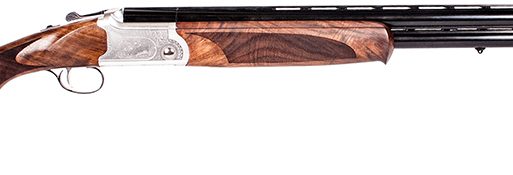 ATI ATIGKOF12SV Cavalry SV 12 Gauge 28" 2 3" Silver Engraved Wood Right Hand