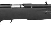 Ruger 8303 American Rimfire Compact Compact 22 LR 10+1 18" Satin Blued Alloy Steel Barrel, Drilled & Tapped Receiver, Black Synthetic Adj LOP Stock, Right Hand