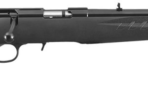Ruger 8303 American Rimfire Compact Compact 22 LR 10+1 18" Satin Blued Alloy Steel Barrel, Drilled & Tapped Receiver, Black Synthetic Adj LOP Stock, Right Hand