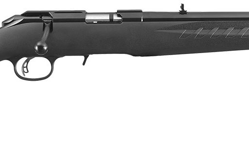 Ruger 8303 American Rimfire Compact Compact 22 LR 10+1 18" Satin Blued Alloy Steel Barrel, Drilled & Tapped Receiver, Black Synthetic Adj LOP Stock, Right Hand