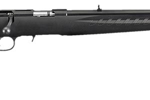 Ruger 8321 American Rimfire  Full Size 22 WMR 9+1 22" Satin Blued Alloy Steel Barrel, Drilled & Tapped Receiver, Black Synthetic Adj LOP Stock, Right Hand