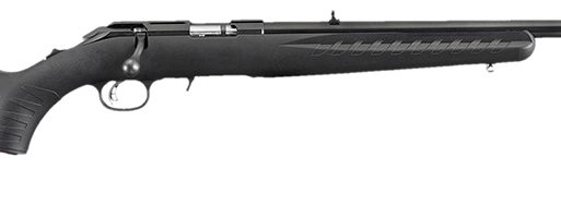 Ruger 8321 American Rimfire  Full Size 22 WMR 9+1 22" Satin Blued Alloy Steel Barrel, Drilled & Tapped Receiver, Black Synthetic Adj LOP Stock, Right Hand