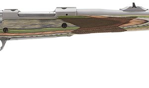 Ruger 47130 Hawkeye Guide Gun 416 Ruger 3+1 20" Matte Stainless Threaded Barrel, Receiver w/Integral Scope Mount, Green Mountain Adj LOP Laminate Stock, Right Hand